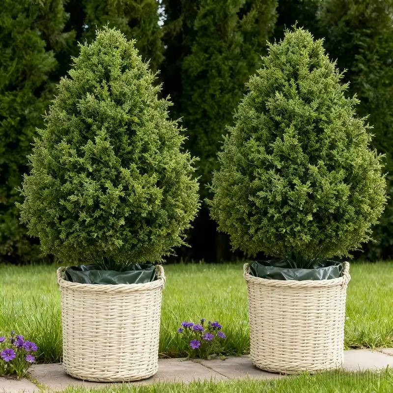 Cedar Topiary Trees-2 Pack - Image 6