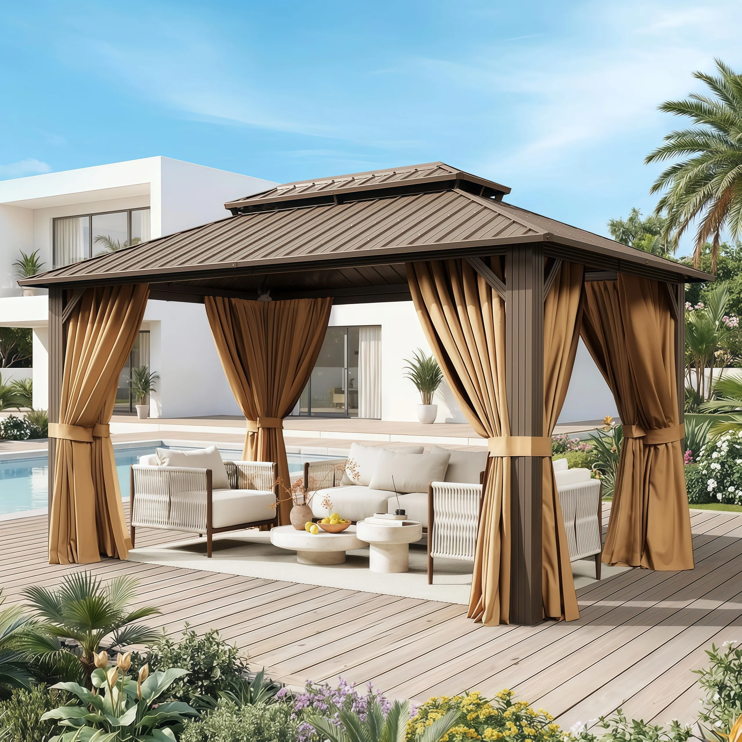 Hardtop Gazebo-10'x14' - Image 1