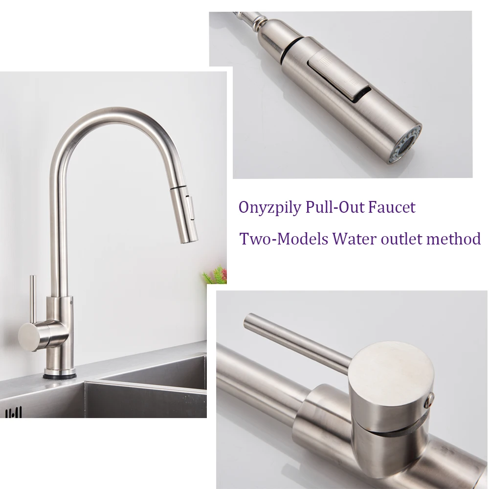 Pull-Out-Touch-Sensor Kitchen Faucet - Image 5