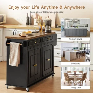 Rolling Trolley Island-60" - Thumbnail Image 6