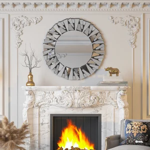Decorative 32"Sunburst Mirror