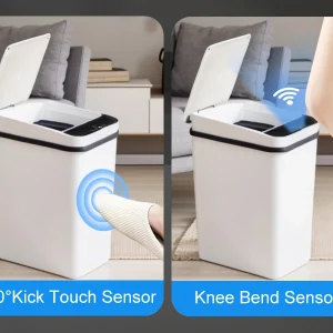 Motion Sensor Garbage Can w/Lid - 2 pack - Thumbnail Image 3
