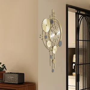 Decorative Art Wall Clock-Silent