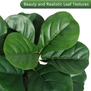 Realistic Faux Fiddl Leaf Fig Tree - Thumbnail Image 5