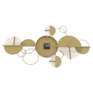 Nordic Style Gold Metal Clock - Thumbnail Image 6
