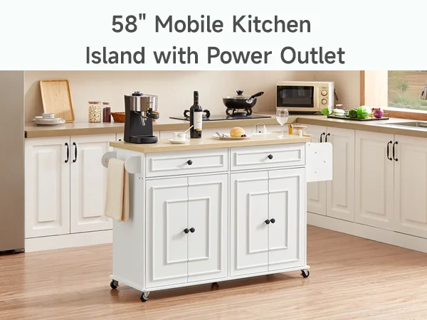 Rolling Trolley Island-60" - Image 2