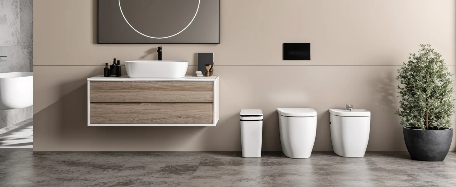Motion Sensor Garbage Can w/Lid - 2 pack - Image 4