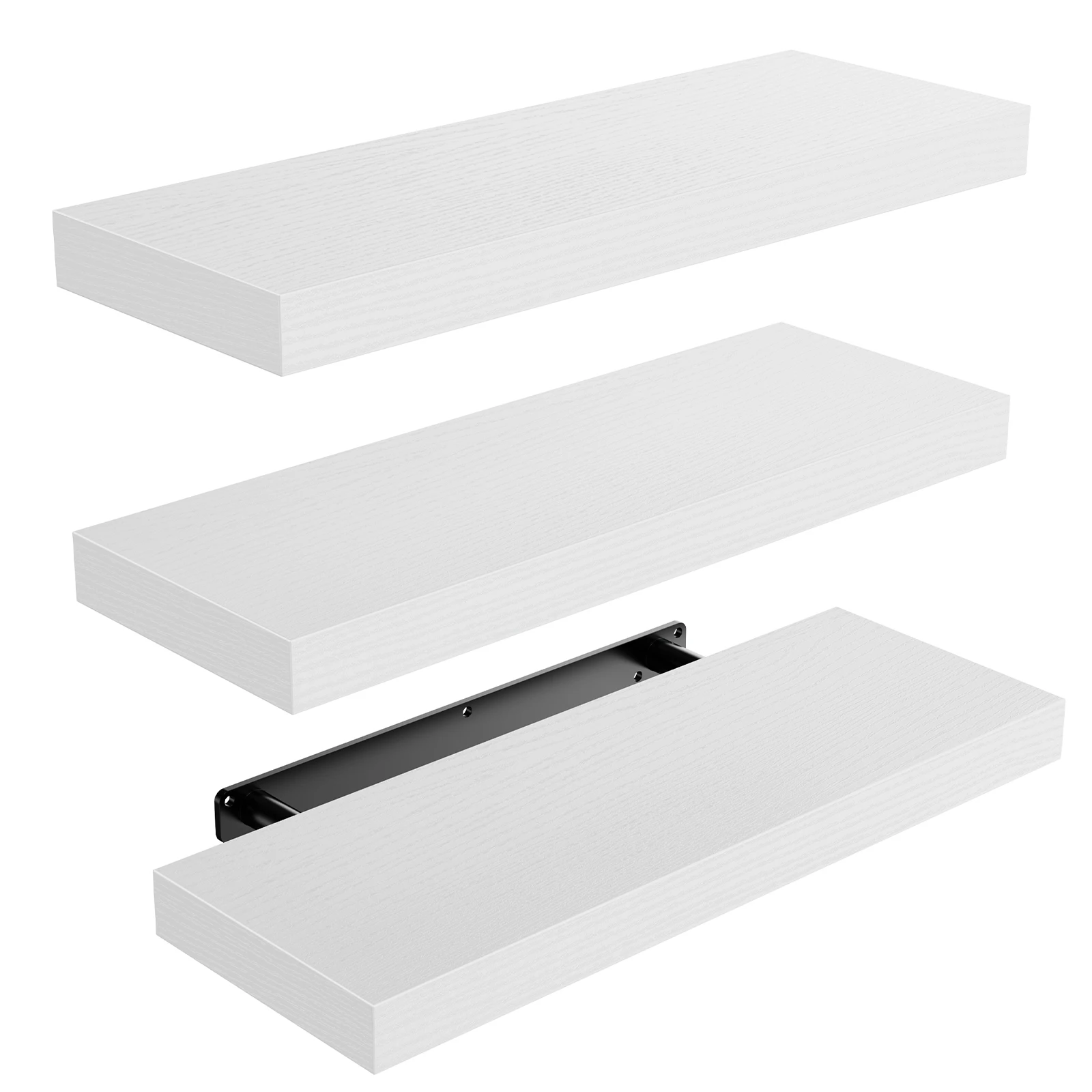 Floating Wall Shelves - 16"/Set of 3 - Image 3