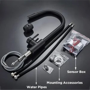 Pull-Out-Touch-Sensor Kitchen Faucet - Thumbnail Image 6