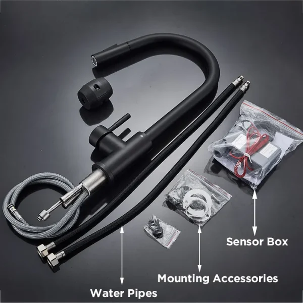 Pull-Out-Touch-Sensor Kitchen Faucet - Image 6